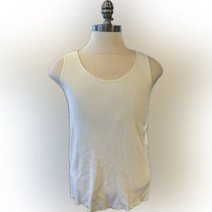 NWOT LOFT XXL Cream Tank